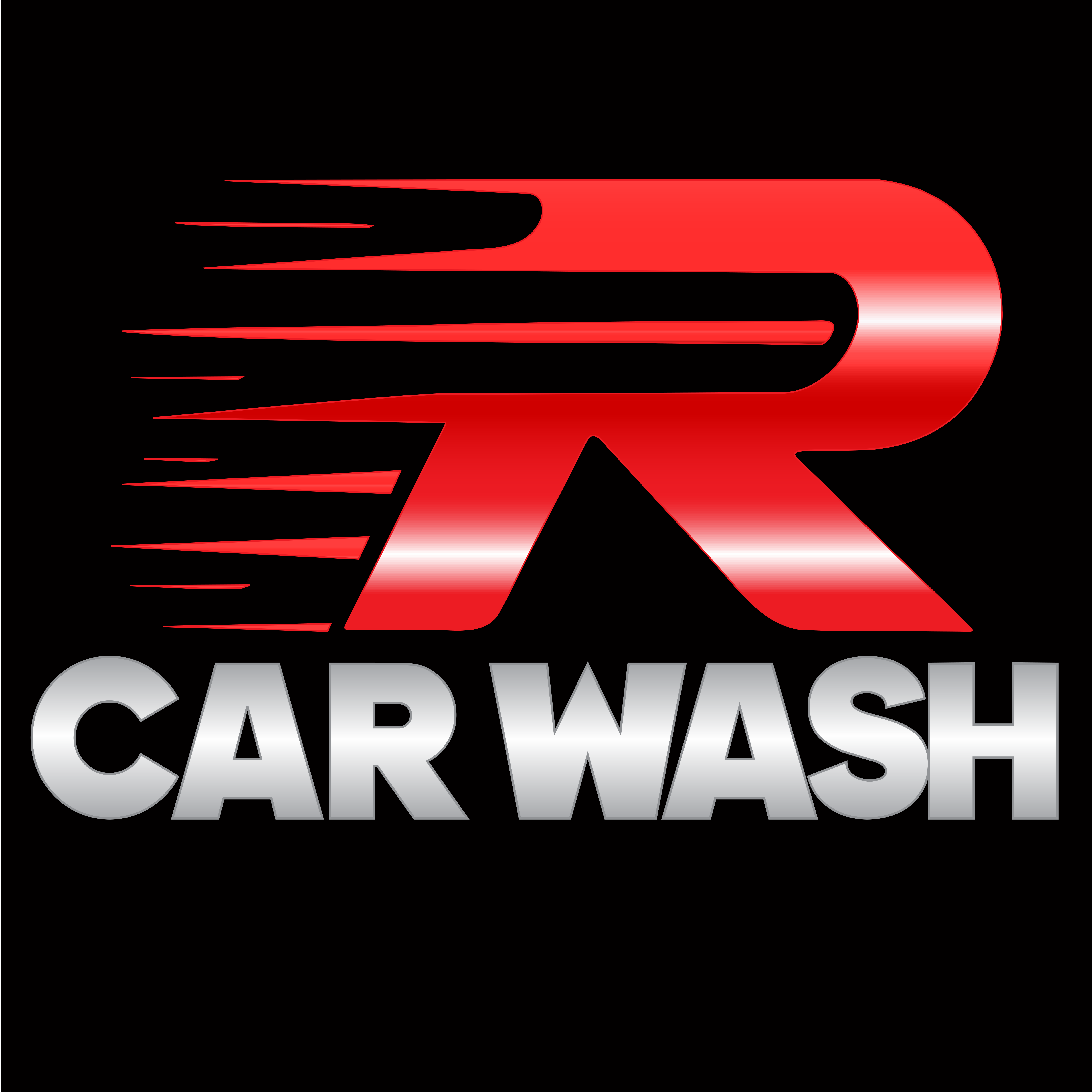 R Car Wash logo